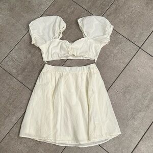 Mini Skirt & Crop Set